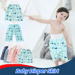 Baby Diaper Waterproof Skirt Infant Leak-proof Urine Training Pants Cloth Diapers Kids Nappy Sleeping Bed Potty Trainining