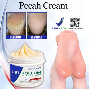Original Vaseline kaki pecah dan kering Foot cream 50g Tangan Krim Kaki Anti-Chafing Kulit Memperbaiki Pelembab untuk Kasar Kering dan Retak Kaki Pecah-pecah Tumit