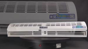 Commercial mute Air Curtain machine 0.6m/0.9m/1.2m air curtain door blower fan invermter for home With remote contremol
