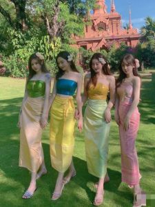 Ju Jingyi Influencer Picks Xishuangbanna Dai Fresh Summer Studio Art Portrait Photo Theme Clothing