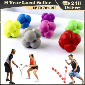 Hexagon Reflex Training Silicone Agility Coordination Reflex Exercise Sports Fitness Training Ball Equipment