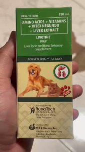 Livotine Syrup 60ml & 120ml (Liver Tonic and Renal Enhancer for Dogs & Cats)
