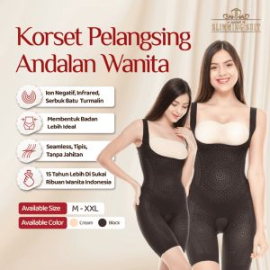 Kozuii Secret Slimming Suit Korset Pelangsing Ion Negatif Korset Pembakar Lemak Tubuh Korset Wanita Bahan Lycra Berkualitas Pakaian Pembentuk Tubuh Ukuran Variasi L Hingga Xxl - Lazada