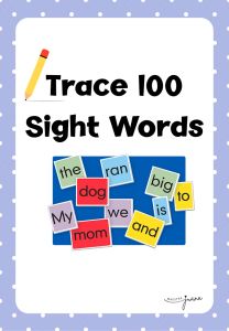 TRACE 100 SIGHT WORDS
