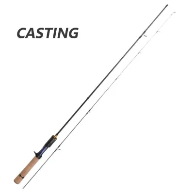 Mavllos RALL Micro Spinning Fishing Rod 1.68M 1.8M 1.98M Lure 1-9gLine 2-8lb UL Fast Action Lightweight Carbon Casting Fishing Rod