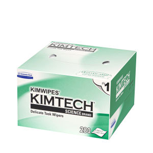 KIMTECH Optical Fiber Cleaning Dustfree Paper Fiber Optic Cleaning Wipes Box For Optic Fiber Cleaner Multi-purpose