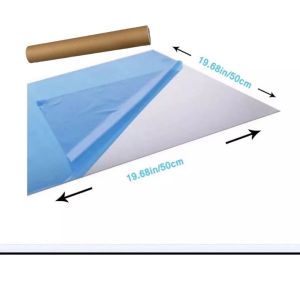 Mirror Stickers Self-Adhesive Cuttable Wall Mirror Sticker Waterproof Silver Reflective PET Material