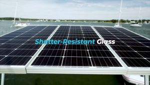 500w Monocrystalline Silicon Power Generation Panel 18v With Controller Waterproof Lightning Solar Panel