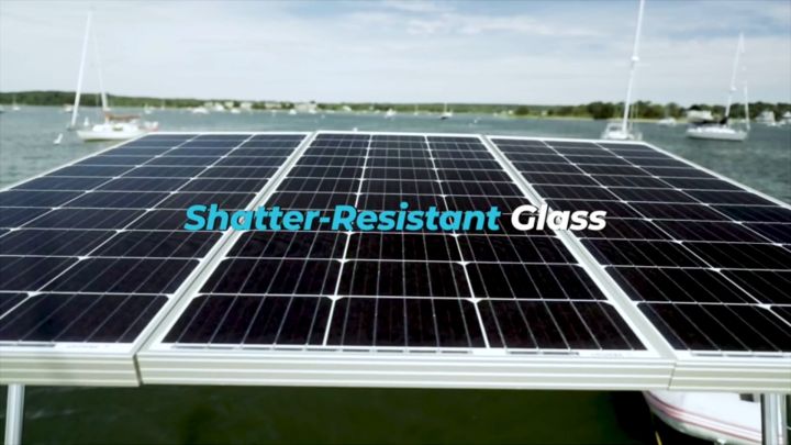 Lightning Power Panel 500w Monocrystalline Silicon Power Generation Panel 18v With Controller ...
