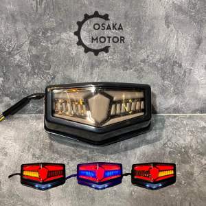 Lampu Stop Belakang LED Running Rx-King Lampu Rem Belakang LED Running Daymaker GL 100 Win RXZ Rx King Universal