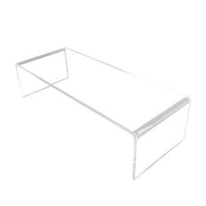 Acrylic U-Shaped Display Stand Multi-Layer Storage Organizer Desktop Shelf Divider Bookshelf Partition Home Organization Rack