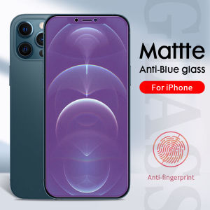Anti Purple Blue Light Fingerprint Tempered Glass For iPhone Air 17 16 16e 15 14 13 6 6S 7 8 Plus X XS Max XR 11 Pro Max SE 2020 12 Mini Screen Protector
