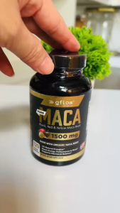 Viên uống Maca Root của Gf low Vitamin hỗ trợ năng lượng sức khỏe sinh lý cho cả nam và nữ 120 viên
