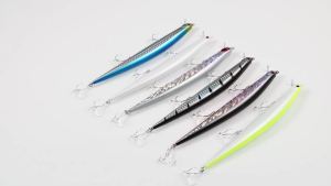 JIGGING PRO | Mồi Câu Giả JIGGING PRO Tide Slim Minnow 175mm 29g Câu Nước Mặn Thả Xa Chìm Mồi Cứng Dành Cho Cá Mú Cá Ngừ Câu Biển Câu Sông.