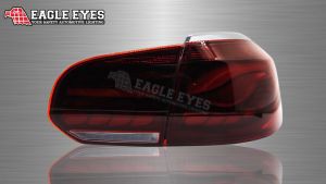 VOLKSWAGEN GOLF 6 MK6 2008-2012 LED SEQUENTIAL SIGNAL WELCOME LIGHT RED TAILLAMP