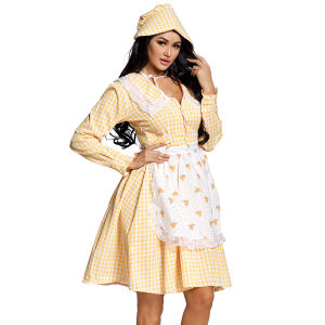 Vintage Maid Costume Dress