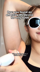 Airbot Aria Opal IPL | Laser Hair Removal Device Ice Cooling Technology Nearly Painless results in 4 weeks Leg Armpit