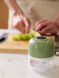 250ml Baby Food Blender Wireless and Portable Food Cook Processor Garlic Meet Cutter Electric Meat Chopper