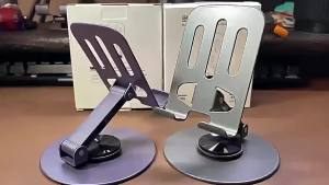 other | Portable 360 ° Rotating Desktop Universal Phone Holder Adjustable Folding Lazy Mobile Phone Stand Accessorie Aluminum Alloy