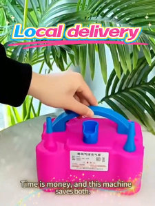 Balloon Pump Switch Inflation Nozzle Flexible Inflation Nozzle Safe Cable Storage Case Non-Slip Rubber Mat
