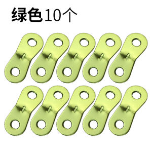 Outdoor Camping Camping Tent Wind Rope Buckle Double Eyes Aluminum Alloy Parachute Cord Fixed Sliding Adjustable Buckle Canopy Tent Stopper