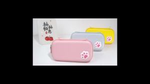 XFJI | XFJI Protective Case Hard Storage Bag with Cute Cat Paw Silicone Stickers for DJI Osmo Pocket 3 Creator Combo Camera Accessories
