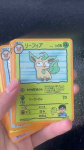 Takara Tomy | Bộ Thẻ Bài Eeveelution PTCG Xấu Xí Dễ Thương DIY - Eevee Vaporeon Jolteon Flareon Glaceon Umbreon Anime Bộ Thẻ Trò Chơi Sưu Tầm Làm Quà Tặng Sinh Nhật