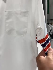 Áo Sơ Mi Nam Kéo Khóa Dài Tay Phôi Tay Kẻ Vạch Chất Cao Cấp Không Nhăn