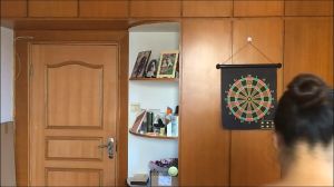 Magnetic Dart Game 15" Bolak balik depan belakang Game Dartboard Papan Dart board