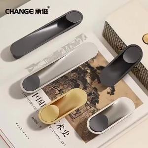 Modern Concealed Cabinet Door Handle Embedded Drawer Handle Invisible Sliding Door Handle Slotted Built-In Buckle Cabinet Handle
