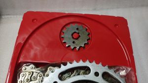GEAR SET RANTAI RODA KIT HONDA CRF 150 / GEAR SET 49T/15/130L K84 MOTOR CRF 150