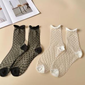 Milky White & Ultra-Thin Crystal Silk Ice Socks: A Comprehensive Guide