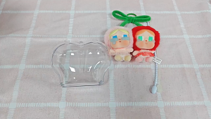 13 * 6.5 * 10 cm Crybaby Cherry Case Acrylic Warna Transparan Acrylic Case Crybaby Cherry Mudah Dipasang & Dibersihkan