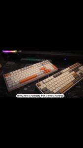 Clear Acrylic Mechanical Keyboard Dust Cover Protector Case For 60 96 98 104/108Key Transparent Anti-Dust Keyboard & Mouse Cover