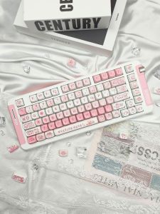 Thiết Kế HƯ ẢO Ngoại Cảnh Cười Nhạt-Mũ Bàn Phím Thăng Hoa Nóng Bỏng 5 Mặt Chủ Đề Rạp Xiếc Gấu Gấu Qx3 Mũ Bóng Tròn Mượt Mà Xiaoquan