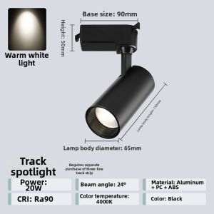 NVC | Easy-Installation Track Light COB High CRI