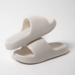 Mens Wide Fit Slippers Summer EVA Sports Sandals Outdoor Casual Thick Bottom Wear-resistant Home Comfortable Slippers