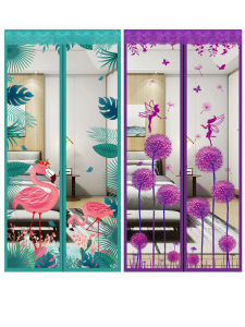 Curtain Magnetic Mosquito Net Summer Magic High-end Magnetic Screen Door Self-absorption Home Use No Punching Required