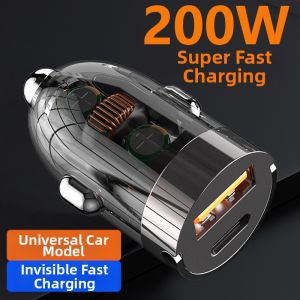 HONGLIN | Invisible Super Fast Dual-Port 100w Car Charger