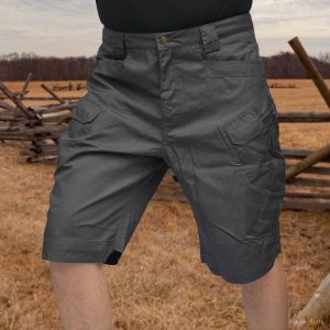 Bobby Men Classic Tactical Shorts Waterproof Quick Dry Multi-pocket Work Outdoor Hunting Hiking Pants