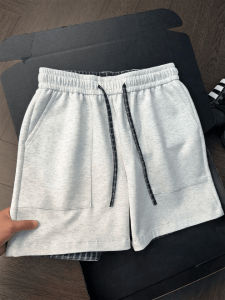 ZHUOCAN | Quần Short Dáng Rộng Kiểu Quần Tây Phối Họa Tiết Caro Mỹ