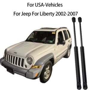 2PCS Rear Window Hatch Lift Supports Struts Shocks For Jeep Liberty 2002-2007