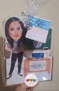 Caricature Sintra board Pen Organizer