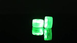 XIWANGFIRE | 1-10pcs Colorful 3 LED Underwater Light W/Remote Control Powered By Button Cell Waterproof Swimming Pool Party Decoration Lamp