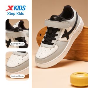XTEP | Breathable White Childrens Shoes For Spring and Autumn
