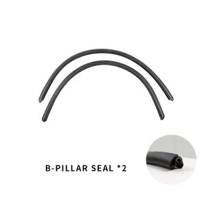 Suitable for Tesla 2018-25Model3/Y-shaped sealing stripsB-pillar and C-pillar noise reduction sound insulation and shock rubber