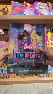 Barbie - Big City Big Dreams Coloring Story Book