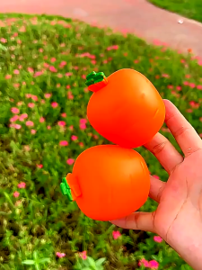 (DO73) ของเล่นบีบสกุชชี่กระต่าย รูปการ์ตูนแรบบิท แครอท น่ารัก บรรเทาความเครียด ของเล่น pop-up bunny