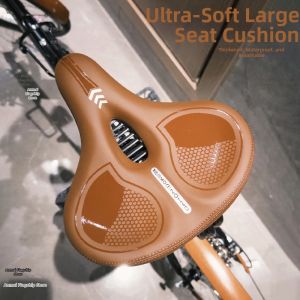 Soft Thick Silicone Shock Absorbing Bicycle Saddle