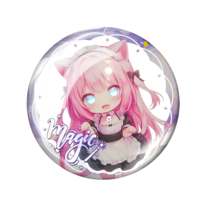 Custom Flash Reflector Badge